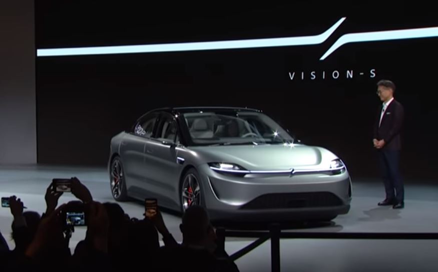 sony vision car CES