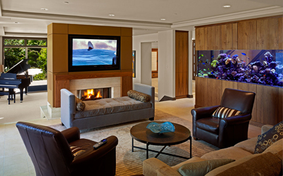 home automation living room