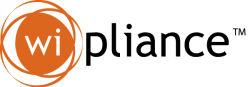 Wipliance logo with an orange circular emblem containing the letters “wi” to the left of the black lowercase word “pliance.”