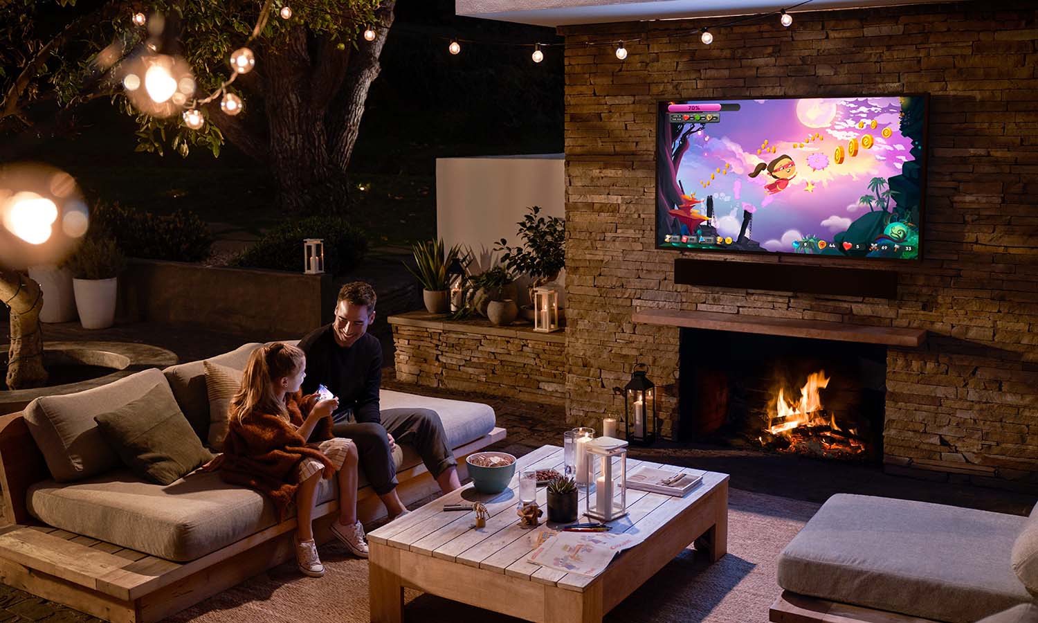 Outdoor Entertainment System